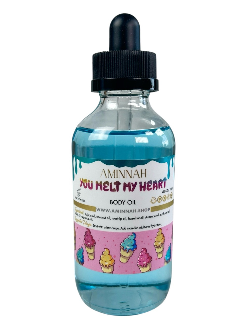 Aminnah You Melt My Heart Body Oil